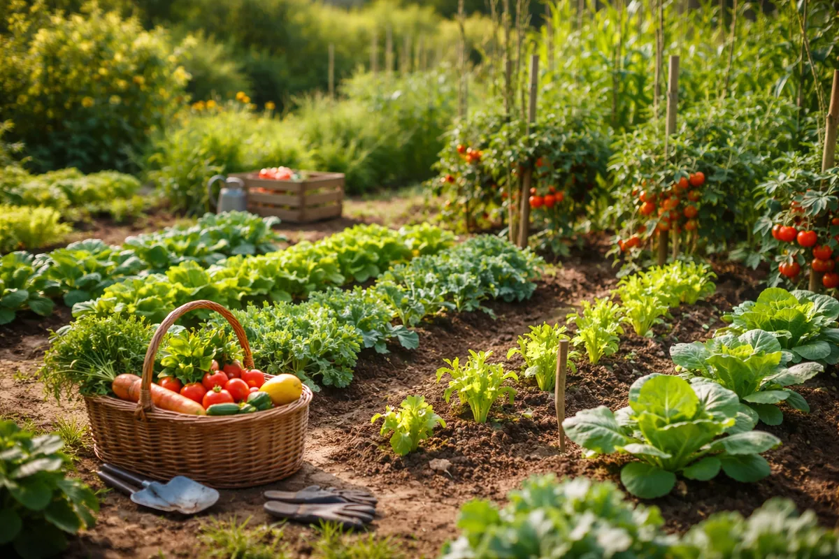 Comment choisir les plantes adaptées pour un jardin potager en pleine terre