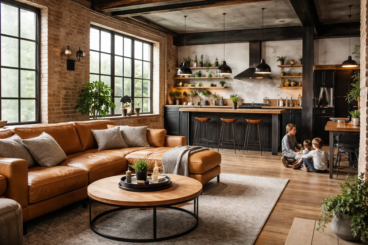 Comment appliquer la déco industrielle dans une maison familiale