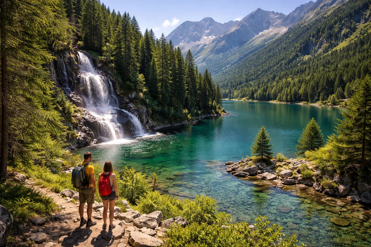 Quels itinéraires de randonnées autour des lacs et cascades en France ?