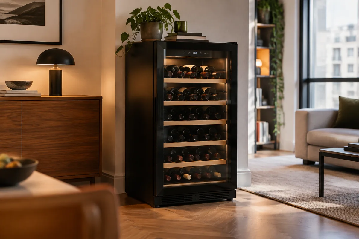 Quelle cave à vin choisir pour faire vieillir des bouteilles dans un appartement ?