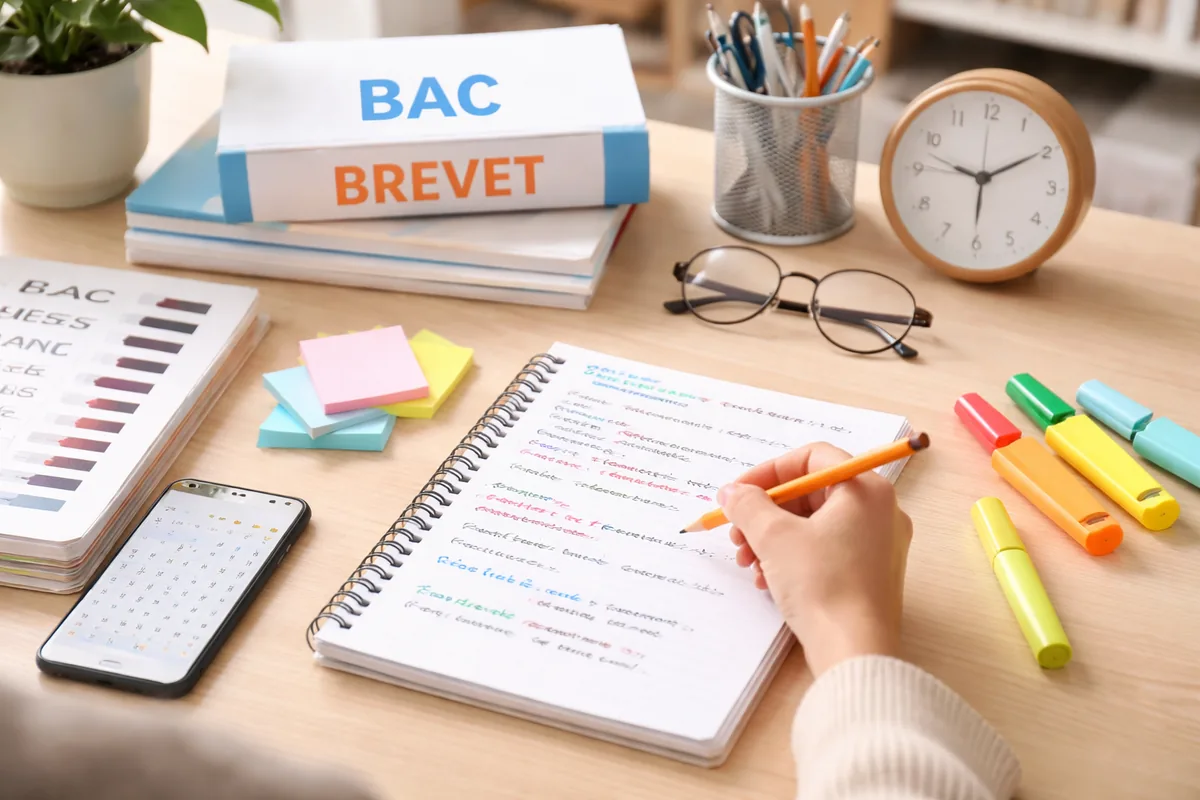 Comment établir un planning de révisions pour le Bac et le Brevet en 5 étapes