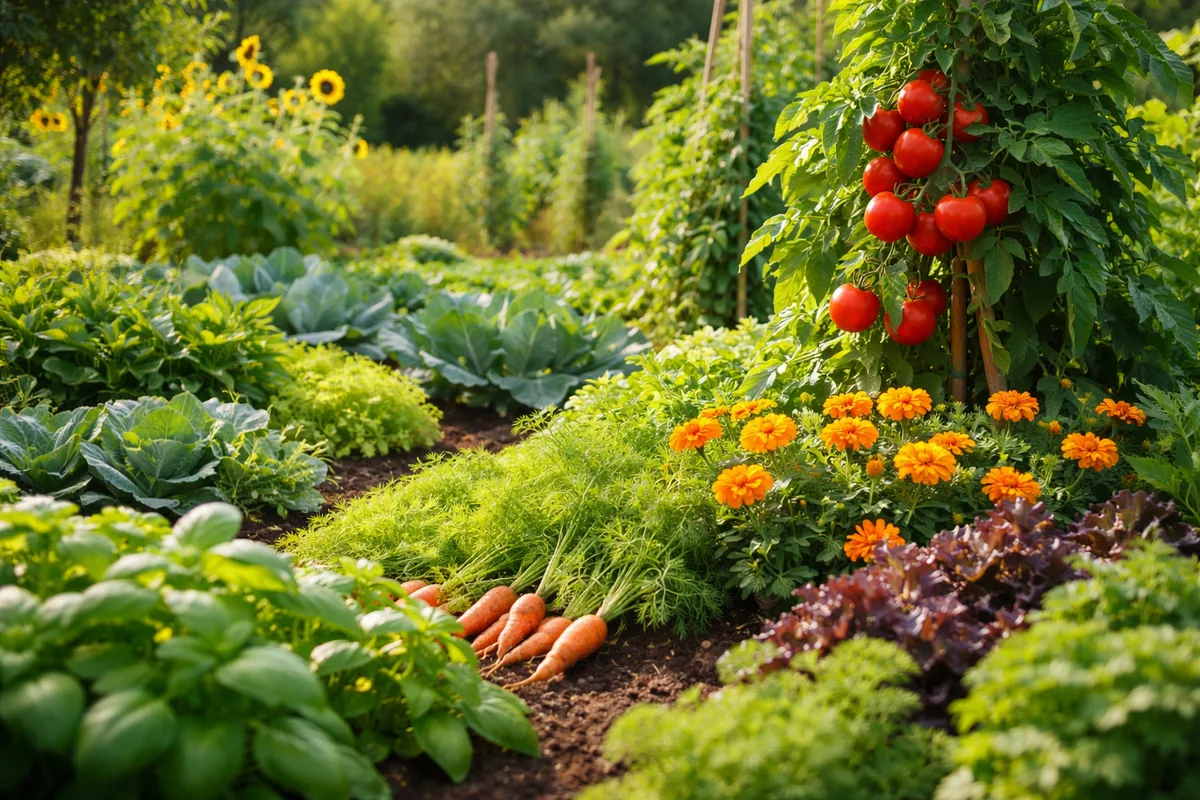 Les plantes compagnes : un avantage stratégique pour votre potager
